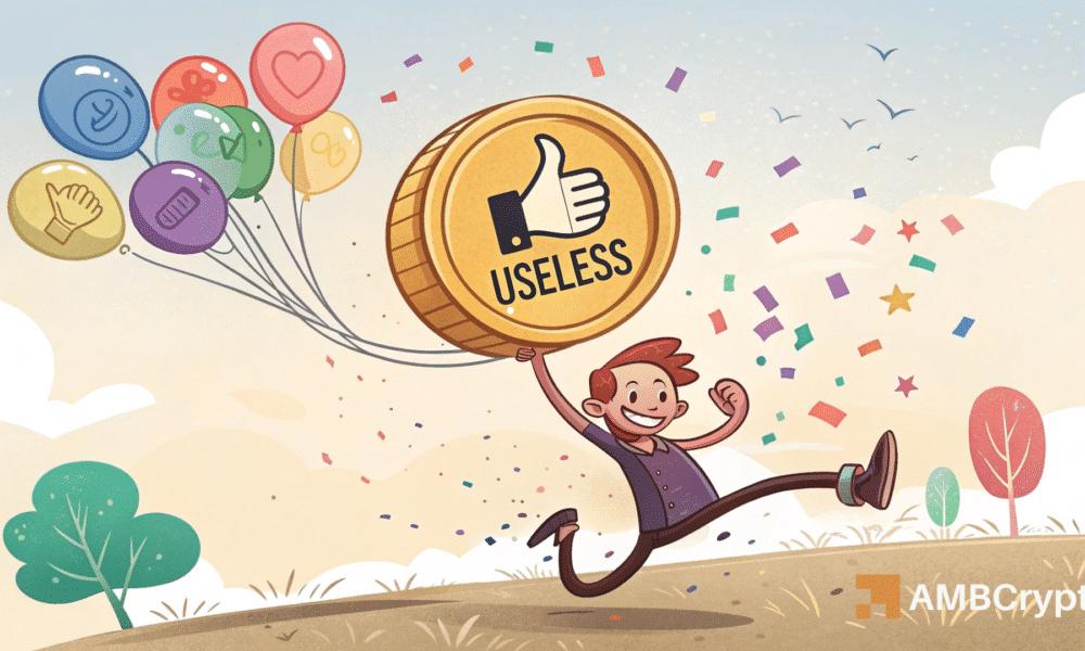 社交热议推动 USELESS Coin 上涨 18%：如果……未来还有更多上涨空间