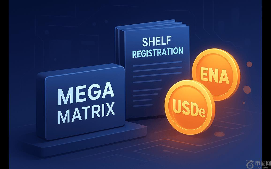 Mega Matrix 为 Ethena 稳定币战略提交 20 亿美元搁置注册