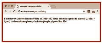 Wordpress报错memory size如何解决