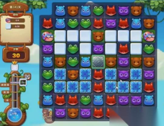 《开心消消乐》341关攻略