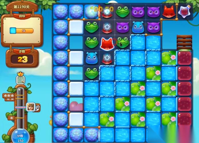 开心消消乐 1190关通关攻略