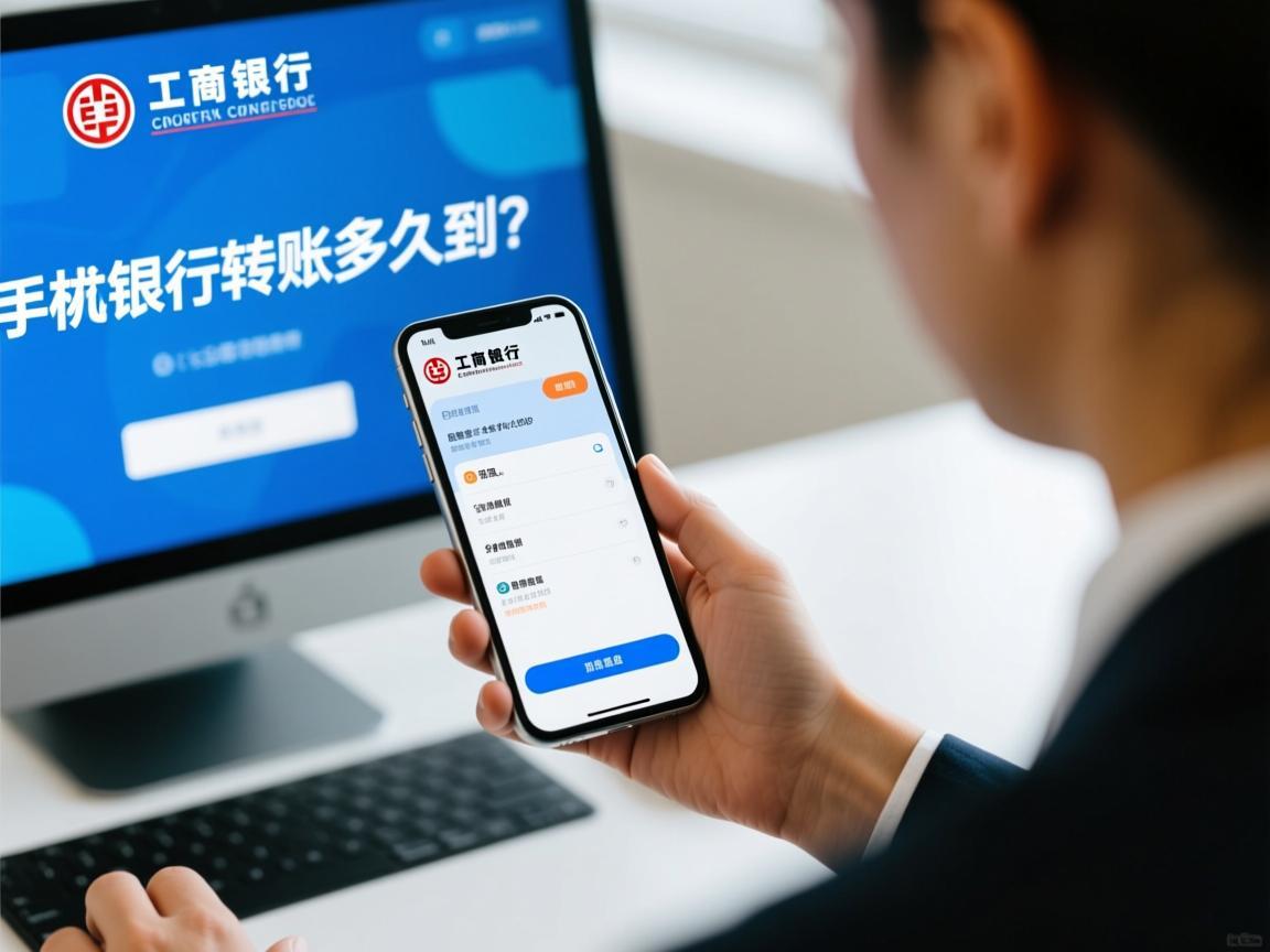 工行手机银行转账多久到