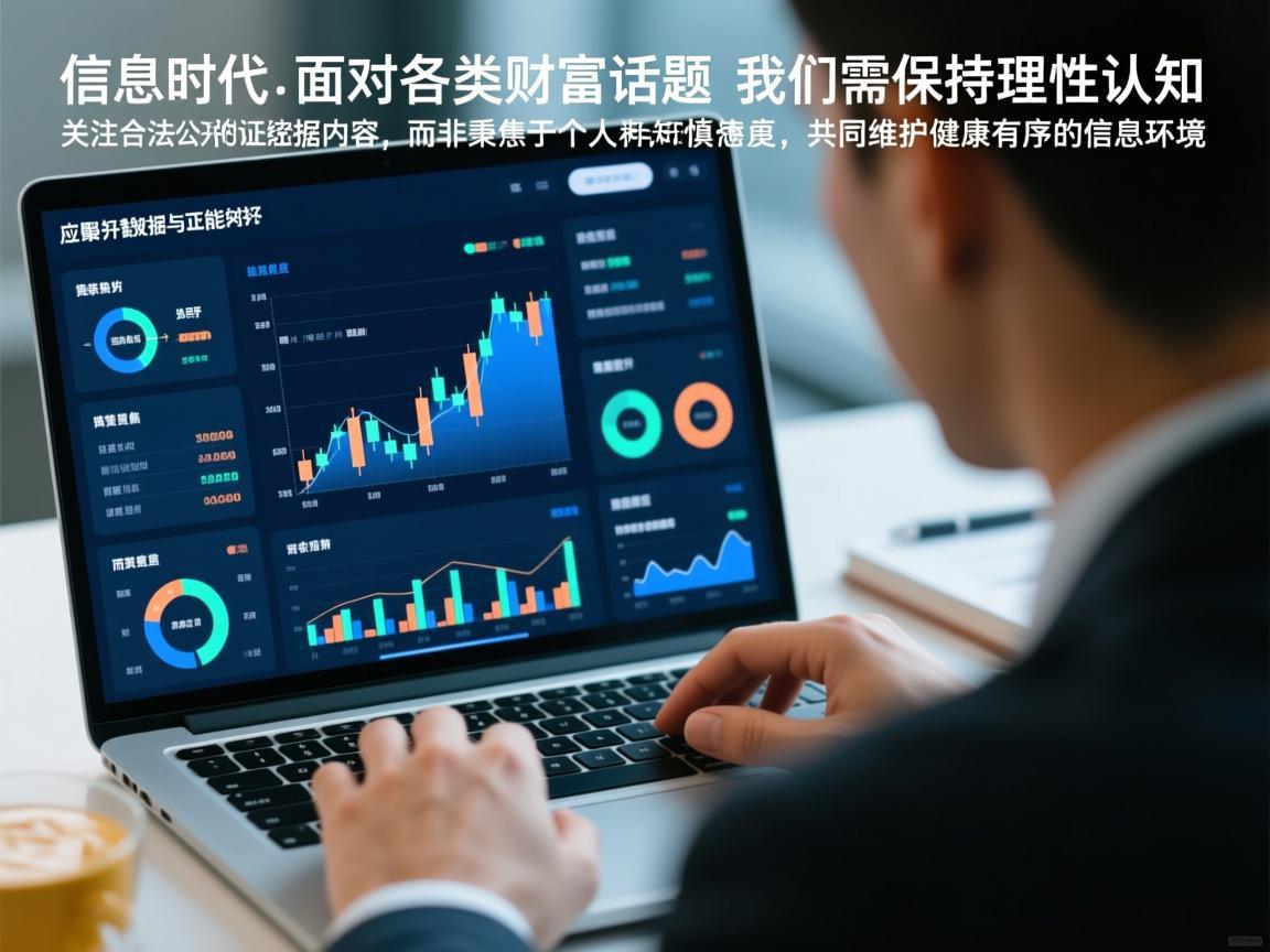 在信息时代，面对各类财富话题，我们需保持理性认知，关注合法公开的经济数据与正能量内容，而非聚焦于个人隐私的未知领域。对于未经证实的信息，应秉持审慎态度，共同维护健康有序的信息环境