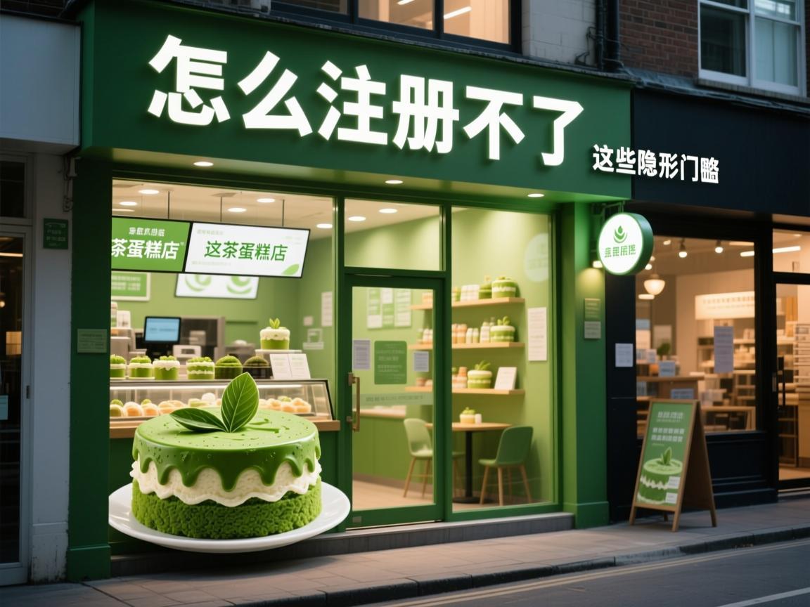 怎么注册不了抹茶蛋糕店？这些隐形门槛你可能忽略了