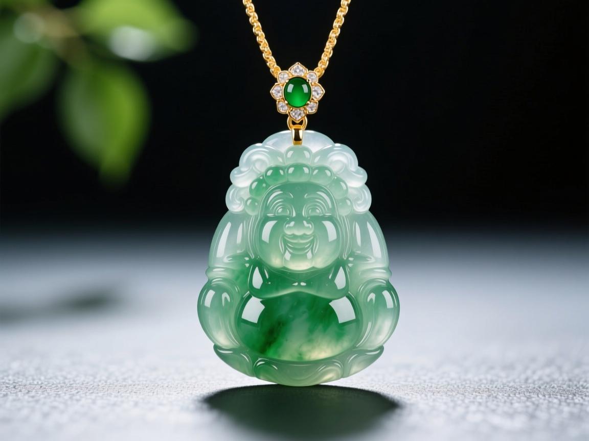 天然翡翠玉吊坠吊坠