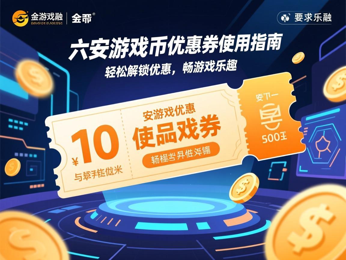 六安游戏币优惠券使用指南，轻松解锁优惠，畅玩游戏乐趣