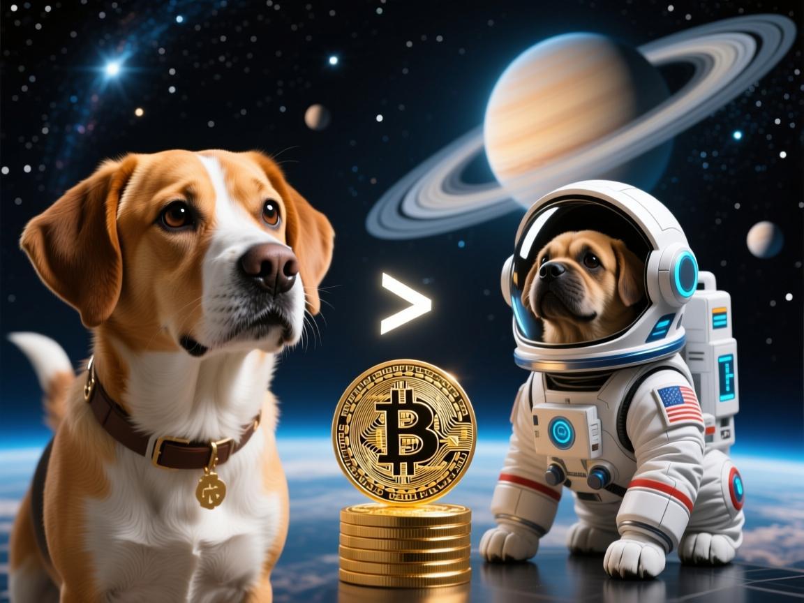 从梗币到宇宙梦想，狗狗币与太空狗的本质区别