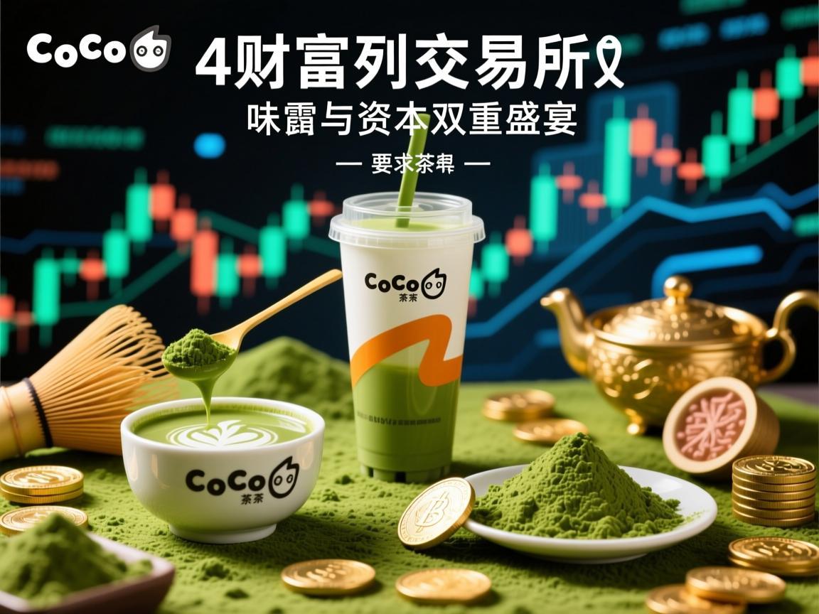 当抹茶遇上财富，COCO抹茶系列与财富交易所的味蕾与资本双重盛宴