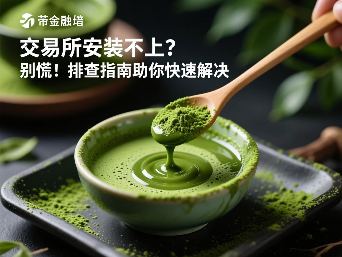 抹茶交易所安装不上？别慌！排查指南助你快速解决