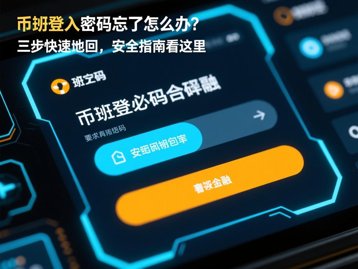 币安登入密码忘了怎么办？三步快速找回，安全指南看这里