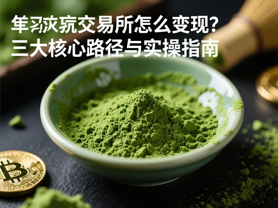抹茶交易所怎么变现？三大核心路径与实操指南
