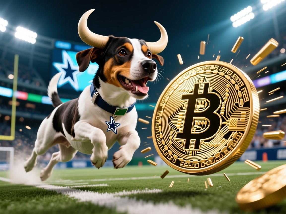 达拉斯小牛队狂奔狗狗币，体育与加密的另类碰撞