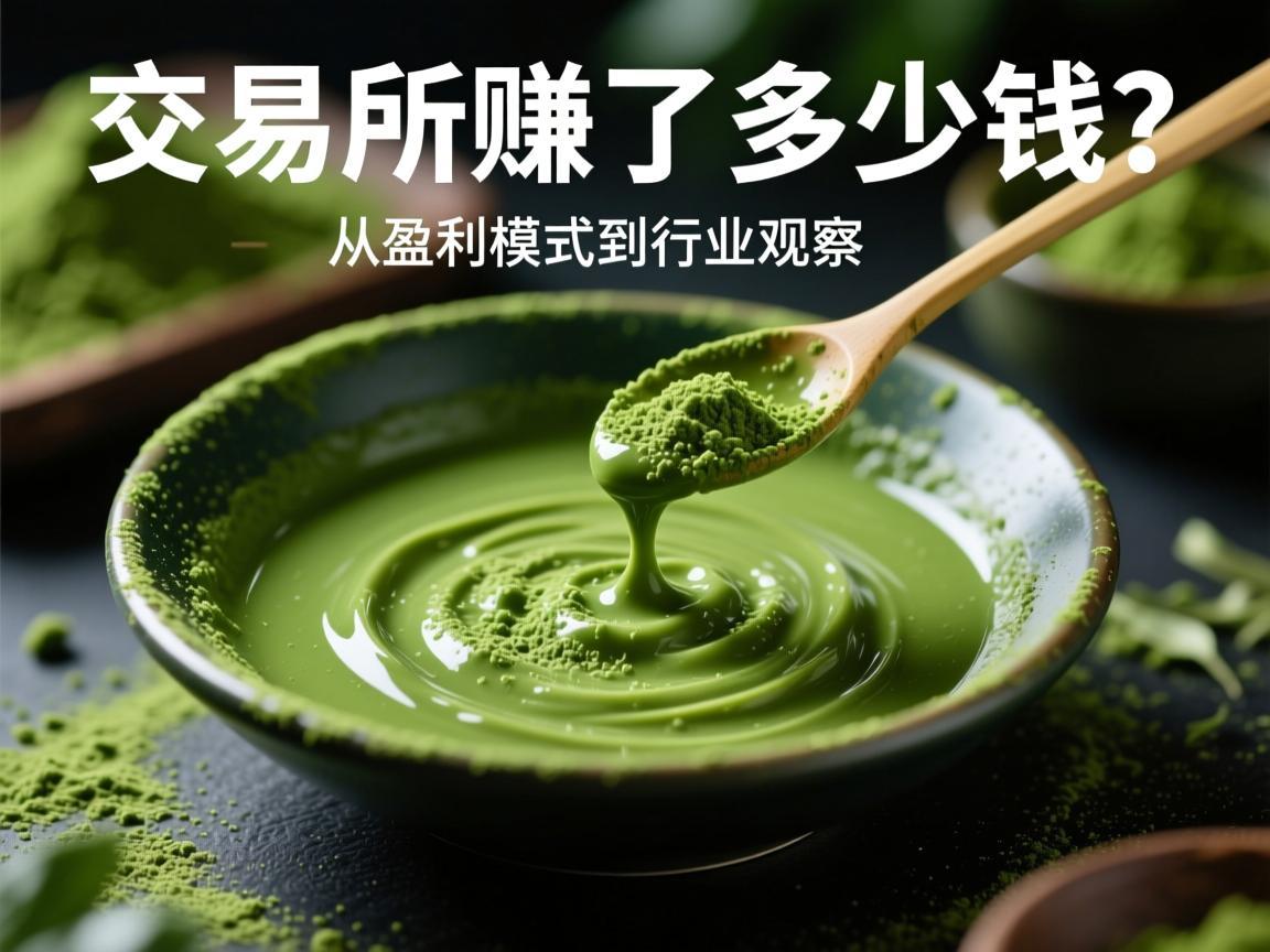 抹茶交易所赚了多少钱？从盈利模式到行业观察
