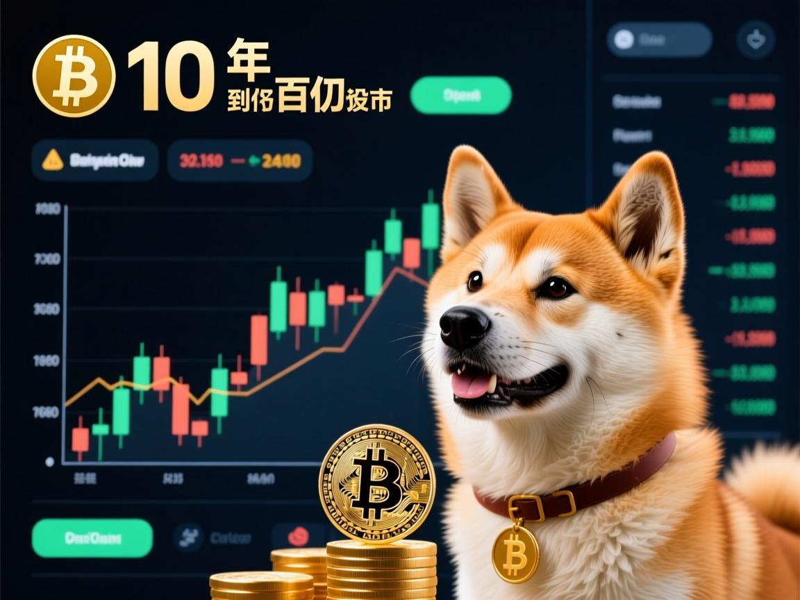 狗狗币10年历史价格，从玩笑币到百亿市值的狂野旅程