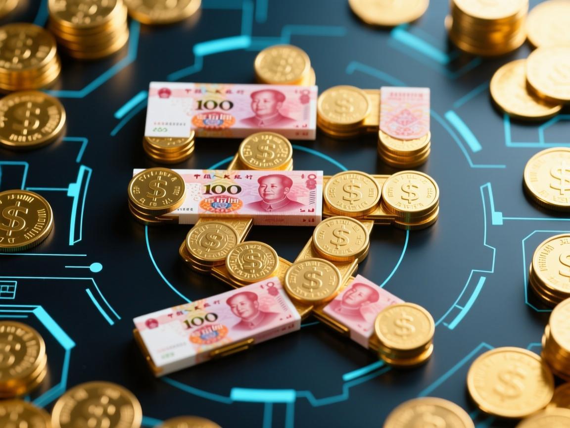 用人民币摆安字，金钱与寓意的艺术融合