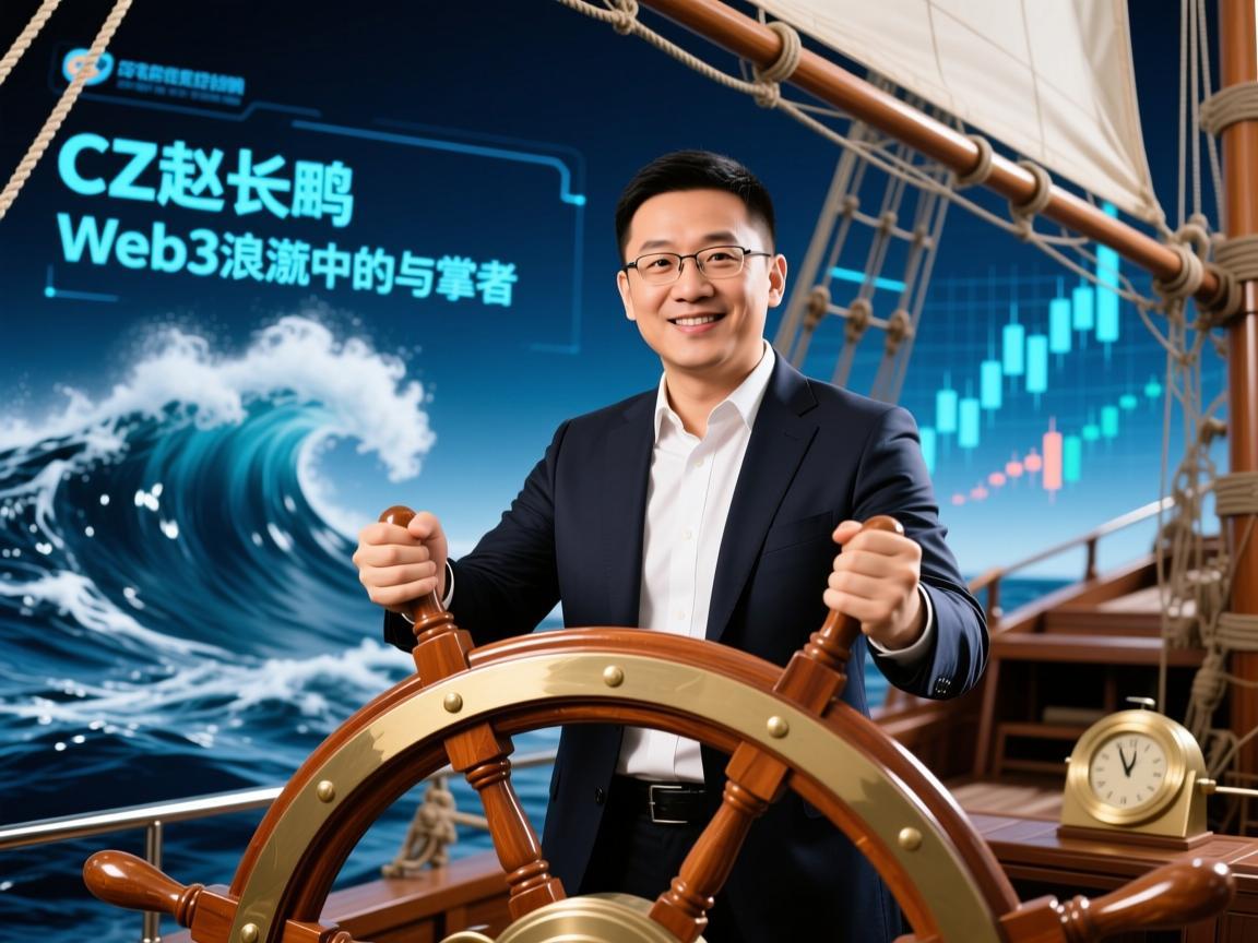 CZ赵长鹏，Web3浪潮中的造船者与掌舵人