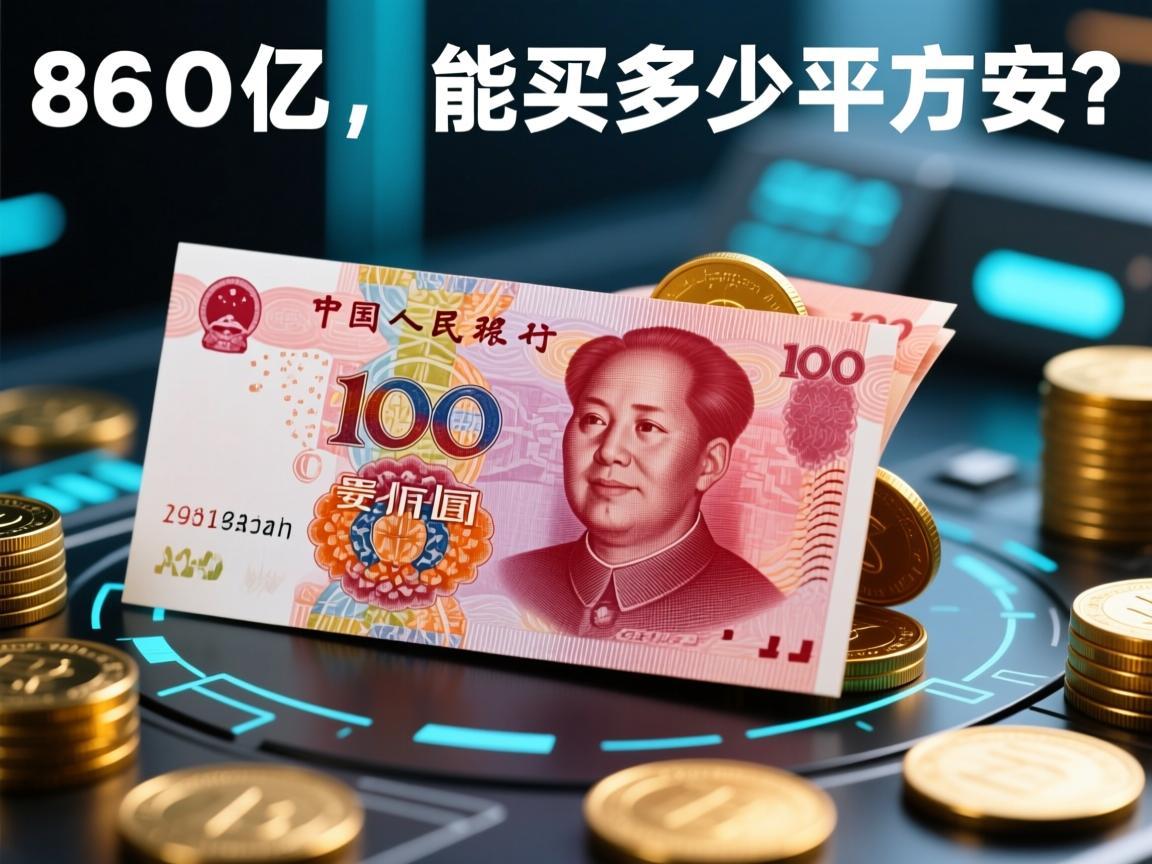 人民币8个亿能买多少平方安？