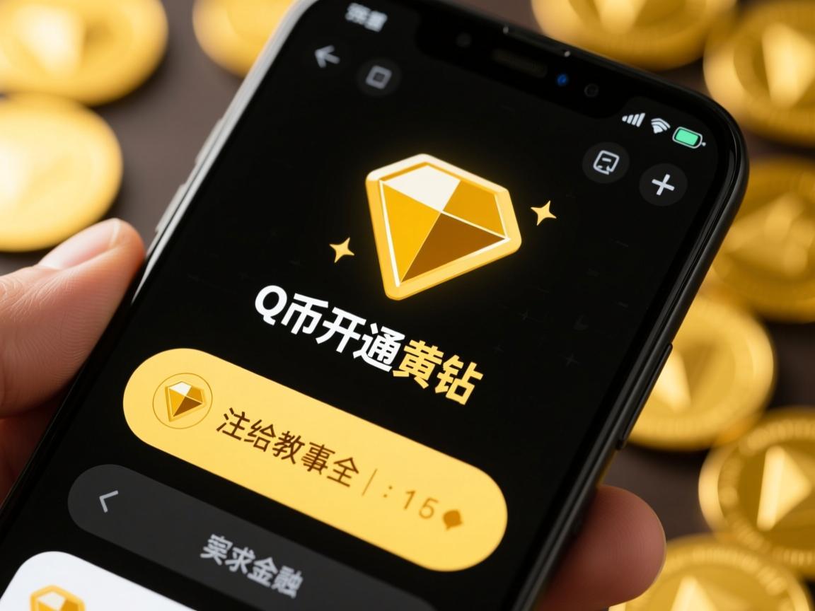 安卓设备如何使用Q币开通黄钻？详细教程与注意事项