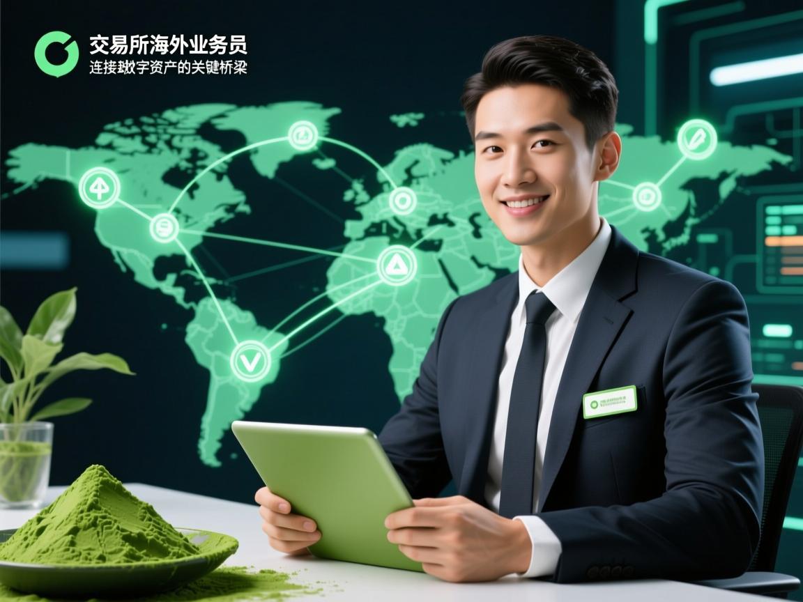 抹茶交易所海外业务员，连接全球数字资产的关键桥梁