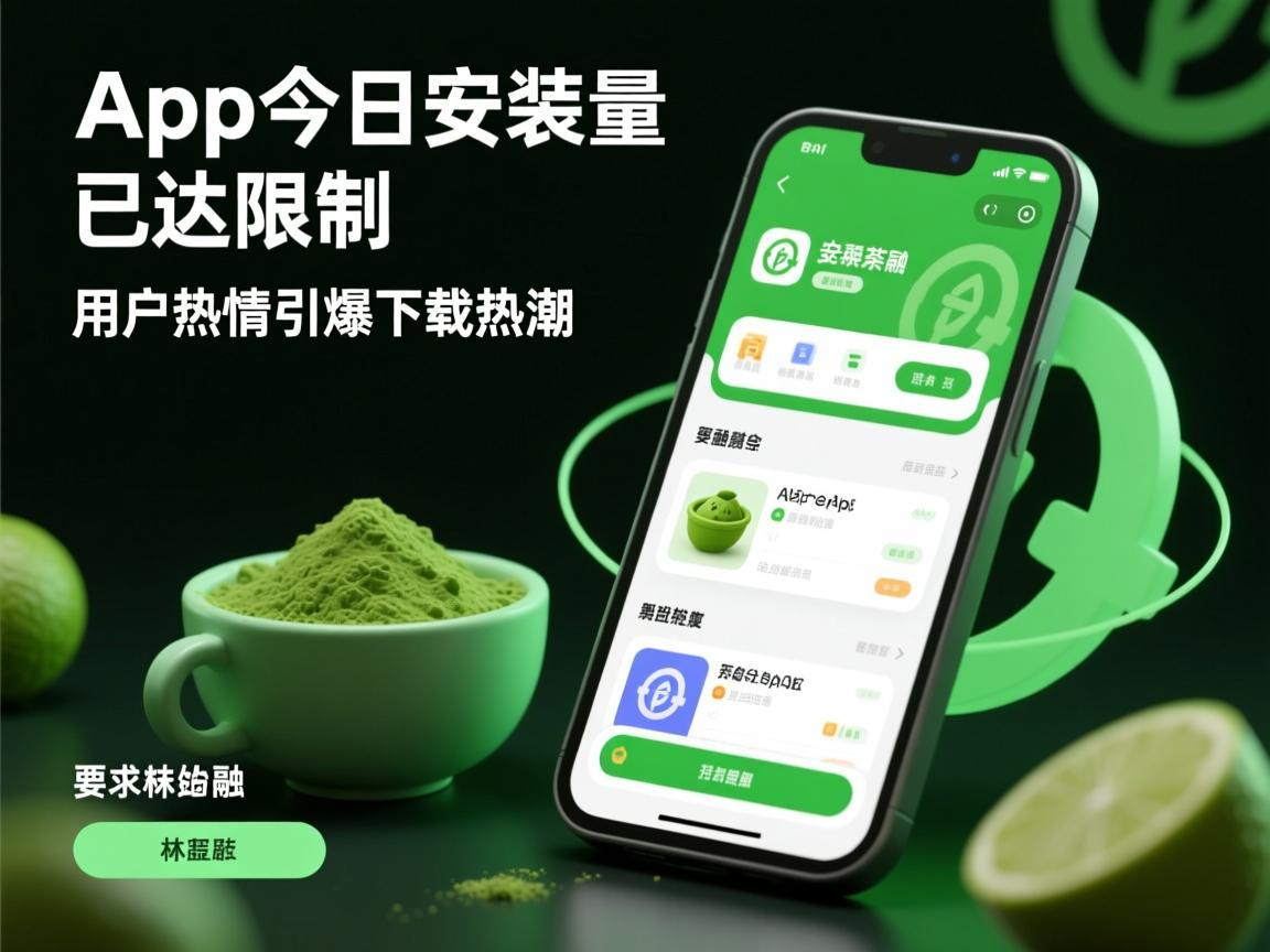 抹茶App今日安装量已达限制,用户热情引爆下载热潮