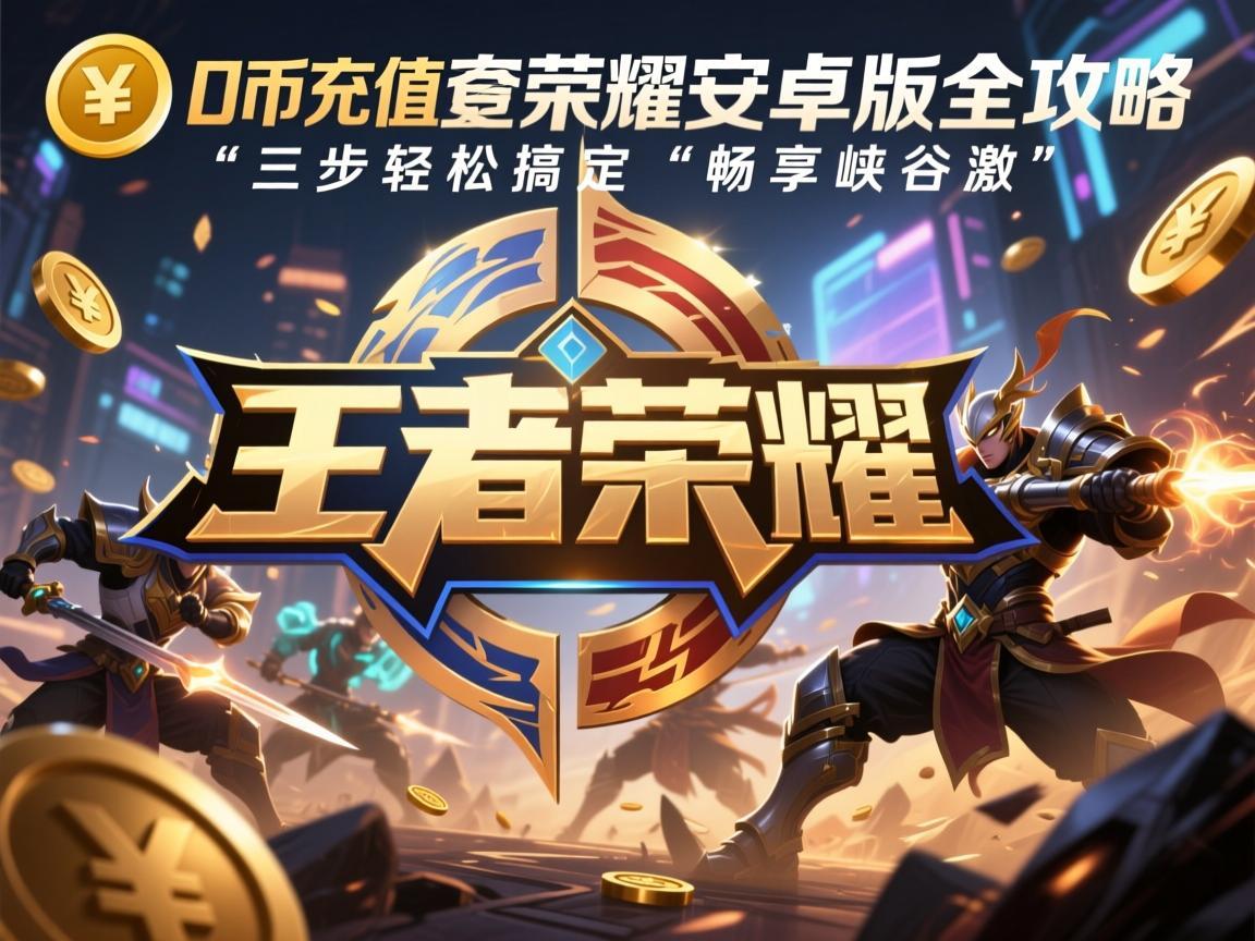 Q币充值王者荣耀安卓版全攻略，三步轻松搞定，畅享峡谷激战