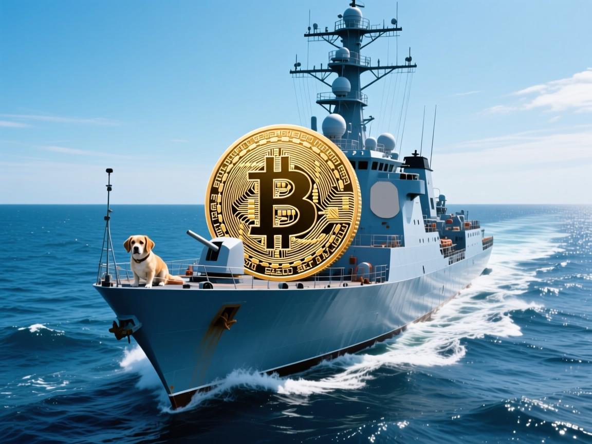 狗狗币已登上舰船直播,当加密货币驶入现实蓝海