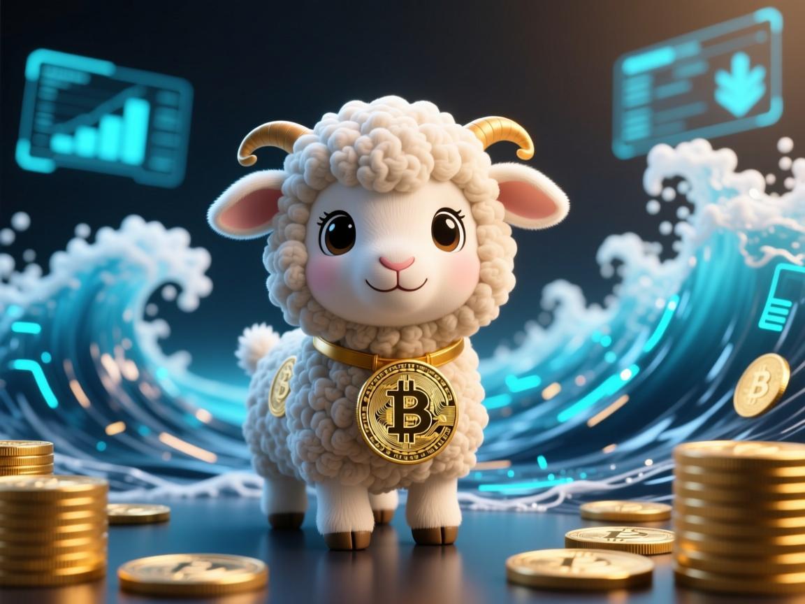 爱理财的小羊狗狗币，数字浪潮里的萌新投资者