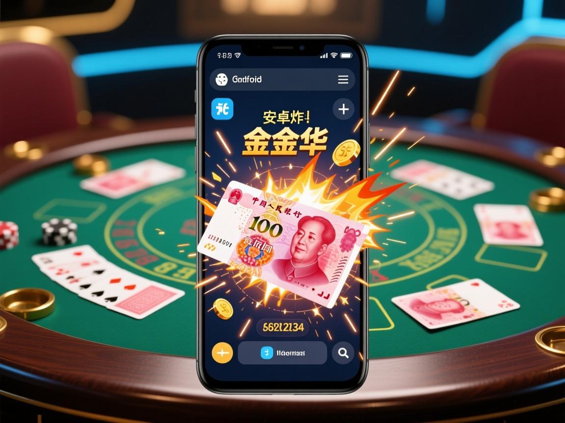 安卓手机炸金花,人民币流动的数字牌桌