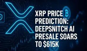 XRP价格预测：比特币社区对比特币支持的票据持批评态度，DeepSnitch AI预售价格飙升至61.5万美元
