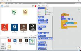 怎样用scratch制作动画垃圾分类游戏