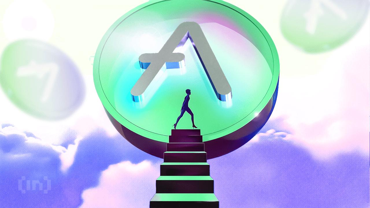 Aave价格上涨，此前该公司宣布与代币持有者进行收益分成。