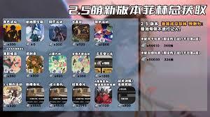 绝区零2.5版本菲林数量如何统计